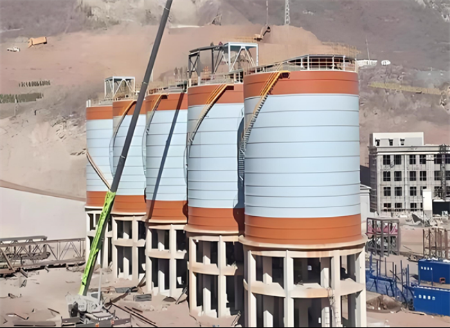 万秀高架钢板仓