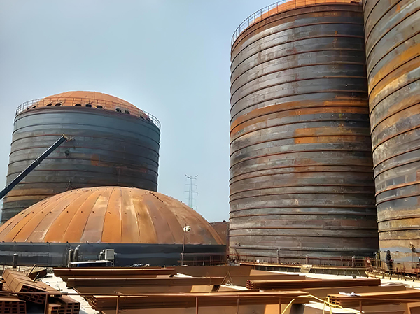 万秀焦粉钢板仓